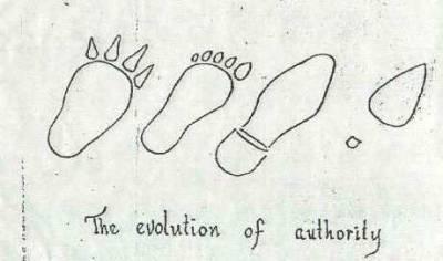 Oo The evolution of authority oO